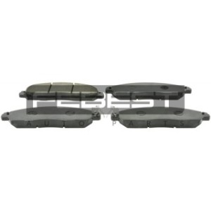 Kit de plaquettes de frein avant FEBEST 0201-D23MF pour NISSAN, RENAULT D1060-4JA0A FEBEST