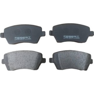 Kit de plaquettes de frein avant FEBEST 0201-E11F pour RENAULT, DACIA, SUZUKI, NISSAN