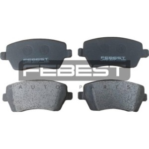 Kit de plaquettes de frein avant FEBEST 0201-E11F pour RENAULT, DACIA, SUZUKI, NISSAN FEBEST