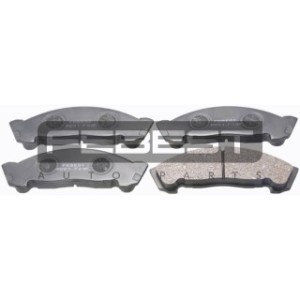 Kit de plaquettes de frein avant FEBEST 0201-F23F pour ISUZU ELF FEBEST