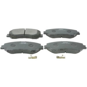 Kit de plaquettes de frein avant FEBEST 0201-J11EF pour NISSAN, RENAULT D1060-4BA0A