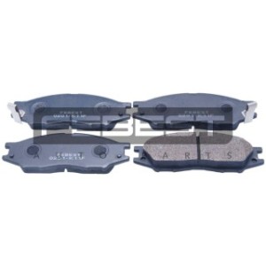 Kit de plaquettes de frein avant FEBEST 0201-K11F pour NISSAN 1N13-33-28Z FEBEST