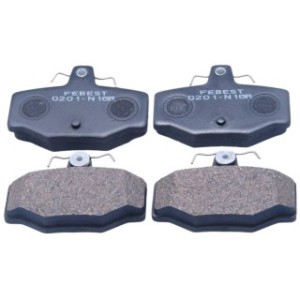 Kit de plaquettes de frein arrière FEBEST 0201-N16R pour NISSAN 44060-3F025