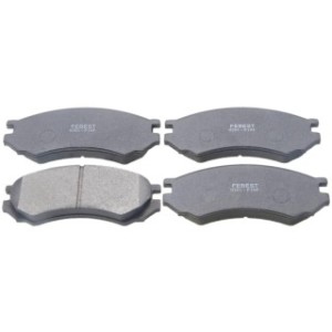 Kit de plaquettes de frein avant FEBEST 0201-P10F pour NISSAN BLUEBIRD