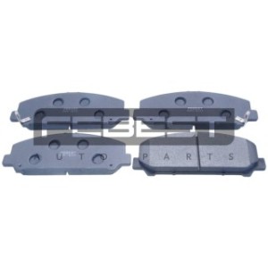 Kit de plaquettes de frein avant FEBEST 0201-R51F pour NISSAN, INFINITI D1060-1LA1A FEBEST