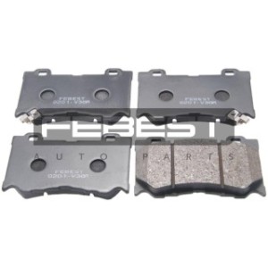Kit de plaquettes de frein avant FEBEST 0201-V36F pour INFINITI, NISSAN D1060-1TG1C FEBEST
