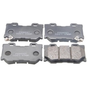 Kit de plaquettes de frein arrière FEBEST 0201-V36R pour INFINITI, NISSAN D4060-1EA00