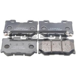 Kit de plaquettes de frein arrière FEBEST 0201-V36R pour INFINITI, NISSAN D4060-1EA00 FEBEST