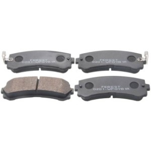 Kit de plaquettes de frein arrière FEBEST 0201-WFGY61R pour NISSAN PATROL
