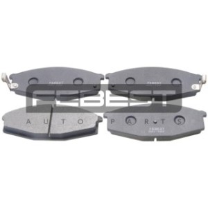 Kit de plaquettes de frein avant FEBEST 0201-Y60F pour NISSAN 41060-02J90 FEBEST