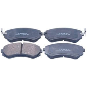 Kit de plaquettes de frein arrière FEBEST 0201-Y61R pour NISSAN 41060-0M890