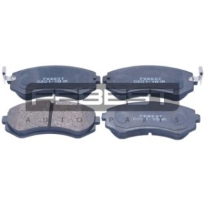 Kit de plaquettes de frein arrière FEBEST 0201-Y61R pour NISSAN 41060-0M890 FEBEST