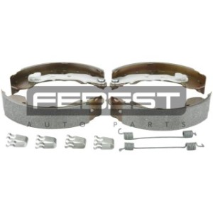 Kit de mâchoires de frein arrière - Kit FEBEST 0202-K12R pour RENAULT, NISSAN 44060-AX625 FEBEST