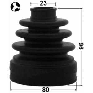 Kit de soufflet de joint homocinétique intérieur FEBEST 0215-JJ10ET pour NISSAN, RENAULT 39101-JD22C FEBEST