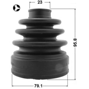 Kit de soufflet de joint homocinétique intérieur FEBEST 0215-L32T pour MAZDA et plus encore... FEBEST