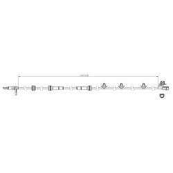 Capteur de vitesse de roue ABS FEBEST 02606-004 pour INFINITI, NISSAN FEBEST