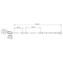 Capteur de vitesse de roue ABS FEBEST 02606-007 pour NISSAN MAXIMA FEBEST