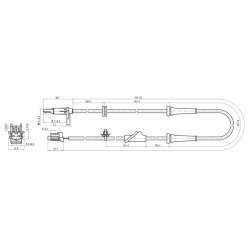 Capteur de vitesse de roue ABS FEBEST 02606-011 pour NISSAN MURANO FEBEST