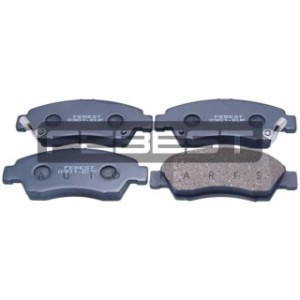 Kit de plaquettes de frein avant FEBEST 0301-EUF pour HONDA, ACURA 06450-S2G-000 FEBEST