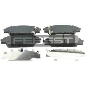 Kit de plaquettes de frein avant FEBEST 0301-FD2F pour HONDA, ACURA 06450-S0A-J10 FEBEST