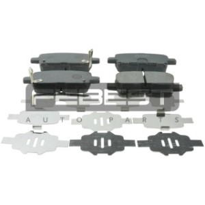 Kit de plaquettes de frein arrière FEBEST 0301-MRVR pour HONDA, ACURA 06430-S3V-A00 FEBEST
