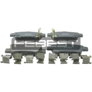 Kit de plaquettes de frein arrière FEBEST 0301-RER pour HONDA CR-V FEBEST