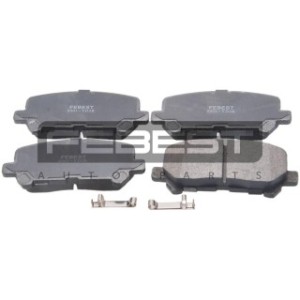 Kit de plaquettes de frein arrière FEBEST 0301-YD2R pour ISUZU, HONDA, ACURA 43022-STX-A00 FEBEST