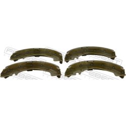 Brake Shoe Set FEBEST 0302-GER OE Ref 43153SNAA02