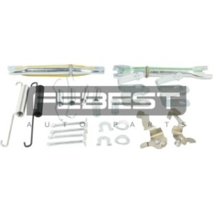 Kit de montage de mâchoires de frein FEBEST 0304-CIVR-KIT pour HONDA 43171-S04-003 FEBEST