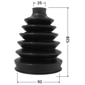 Kit de soufflet de joint homocinétique extérieur FEBEST 0317P-RE20 pour HONDA, ACURA 44018-S0K-C20 FEBEST