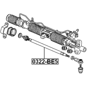 Steering Tie Rod FEBEST 0322-BE5 OE Ref 53521-SCV-A01 FEBEST