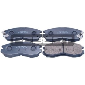 Kit de plaquettes de frein avant FEBEST 0401-CJF pour MITSUBISHI et plus encore... FEBEST