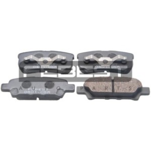 Kit de plaquettes de frein arrière FEBEST 0401-CSR pour MITSUBISHI 4605A336 FEBEST