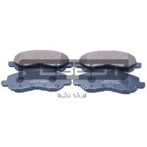 Kit de plaquettes de frein avant FEBEST 0401-EAF pour MITSUBISHI et plus encore... FEBEST