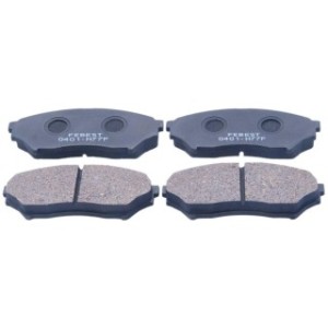Kit de plaquettes de frein avant FEBEST 0401-H77F pour MITSUBISHI, NISSAN MN102615