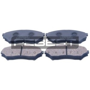 Kit de plaquettes de frein avant FEBEST 0401-H77F pour MITSUBISHI, NISSAN MN102615 FEBEST