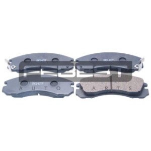 Kit de plaquettes de frein avant FEBEST 0401-K77F pour MITSUBISHI et plus encore... FEBEST