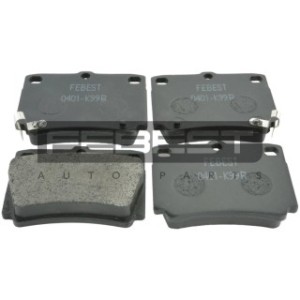 Kit de plaquettes de frein arrière FEBEST 0401-K99R pour MITSUBISHI 4605A783 FEBEST