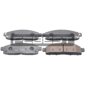Kit de plaquettes de frein avant FEBEST 0401-KB4TF pour MITSUBISHI, NISSAN 4605A198 FEBEST