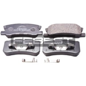 Kit de plaquettes de frein arrière FEBEST 0401-KH8WR pour MITSUBISHI et plus encore... FEBEST