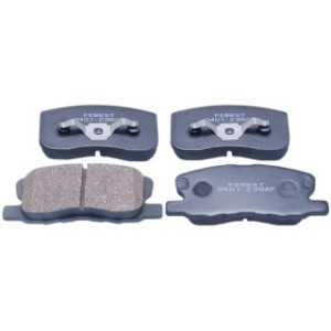 Kit de plaquettes de frein avant FEBEST 0401-Z39AF pour MITSUBISHI COLT