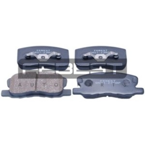 Kit de plaquettes de frein avant FEBEST 0401-Z39AF pour MITSUBISHI COLT FEBEST