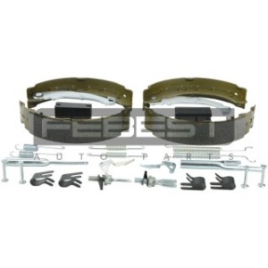 Kit de mâchoires de frein arrière FEBEST - Kit 0402-Z39AR pour MITSUBISHI COLT FEBEST