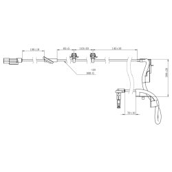 Capteur de vitesse de roue ABS FEBEST 04606-017 pour MITSUBISHI OE 4670A157 FEBEST
