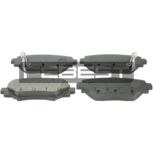 Kit de plaquettes de frein arrière FEBEST 0501-BMR pour MAZDA 3 OE B4Y0-26-48ZA FEBEST