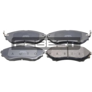 Kit de plaquettes de frein avant FEBEST 0501-BT50F pour FORD, MAZDA 1356600 FEBEST