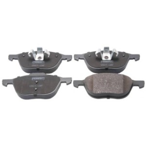 Kit de plaquettes de frein avant FEBEST 0501-CRF pour FORD, VOLVO, MAZDA 1223682
