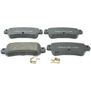 Kit de plaquettes de frein arrière FEBEST 0501-CX5R pour MAZDA DAY3-26-48ZA