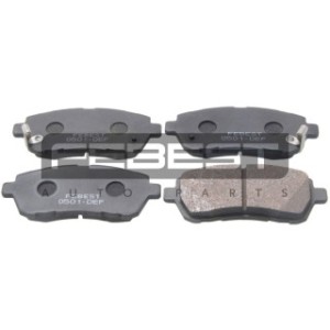 Kit de plaquettes de frein avant FEBEST 0501-DEF pour FORD, SUZUKI, DAIHATSU, MAZDA FEBEST