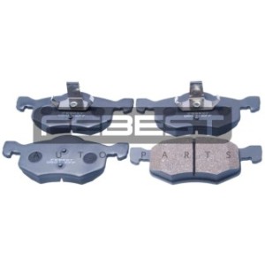 Kit de plaquettes de frein avant FEBEST 0501-EPF pour MAZDA, FORD, MERCURY 1U2Z-2V001-BA FEBEST